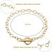 45-Piece Stainless Steel Bracelet Chains with OT Toggle Clasp - DIY Jewelry Making Supplies for Women (Gold) - Buy Online on GoSupps.com