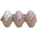 Greenbrier Colorful Speckled Easter Egg 6 Pack Cartons Decor Clear Cello Wrapped - Buy Online on GoSupps.com