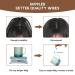 Halo Hair Extensions 20 Inch Medium Brown - Adjustable Long Wavy Synthetic Hairpieces with Invisible Wire and 4 Secure Clips - Buy Online on GoSupps.com