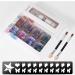 VigCebit Temporary Glitzers Kit for Kids | Body Nail Art Set for Festivals - Includes 2 Brushes & Glue - Buy Online on GoSupps.com