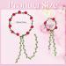 XunYee 48-Piece Boho Flower Crown Wristband Set for Women & Girls - Floral Headpiece for Wedding, Beach, Birthday Party - Buy Online on GoSupps.com
