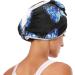 Blue Butterfly Hair Towel 2 Pack | Super Absorbent Quick Dry Hair Turbans for Women & Girls - Buy Online on GoSupps.com