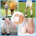Kimihome Silicone Toe Tube Pads - 16 PCS Toe Sleeve Cushions for Corns, Blisters, and Calluses - Large, Medium, Small Sizes - White - Buy Online on GoSupps.com