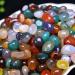 Natural Crystal Rough 50g/200g Natural Colorful Granular Agate Crystal Stone Degaussing Home Decor Garden Flowerpot Decoration Fish Tank Decor 1pack(50g) Light Grey - Buy Online on GoSupps.com
