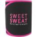 Sports Research Sweet Sweat Waist Trimmer Medium Black & Pink 1 Belt