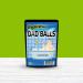 Dad Balls Bath Bombs XL - Funny Men's Bath Fizzers - Handcrafted Black & Blue Marbled Design - 2 pk - Buy Online on GoSupps.com