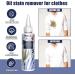 2 Clothes Oil Stain Remover 100ml Laundry Stain Remover Spray | Natural Laundry Stain Remover Spray Clothes Oil Cleaner for Clear Travel Size Stain - Buy Online on GoSupps.com