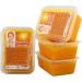 Kosmetex Paraffin Wax with Beta Carotene - 4x500ml | Lower Melting Point for Soothing Paraffin Bath Treatment | Ideal for Softening Skin & Moisturizing - Buy Online on GoSupps.com