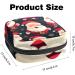 Muoooum Merry Christmas Sanitary Napkin Storage Bag | Portable Menstrual Pad & Cup Pocket for Teens & Women | 4.7x6.6 inches - Buy Online on GoSupps.com