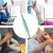 Massage Roller - Ergonomic Body Massage Stick for Muscle Recovery Yoga & Fitness - Green - Buy Online on GoSupps.com