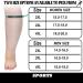 3PCS Plus Size Compression Socks | Extra Wide Calf | 20-30 mmHg | Varicose Veins & Swelling Relief | XX-Large Sizes - Buy Online on GoSupps.com