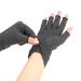 2 Pairs Compression Gloves Fingerless Hand Care Mittens Carpal Tunnel No Finger Gloves Hand Brace for Joint Palm Daily Work Typing Office Home
