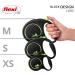 Flexi Black Design Cord Green Small 5m Retractable Dog Leash for Dogs up to 12kg - Small (5m) - Buy Online on GoSupps.com