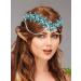IYOU Snowflakes Fairy Headband Blue Rhinestone Princess Crown Headpiece Crystal Cosplay Christmas Hair Accessories for Women - Buy Online on GoSupps.com