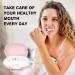 UV Toothbrush Cover Case & Sanitizer with Light Rechargeable Travel Holder for Electric & Manual Toothbrushes - Pink - Buy Online on GoSupps.com