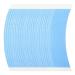 Lace Front Wig Tape Blue Water-Proof Strong Adhesive Double Sided Lace Wigs Tape (72 Pieces)