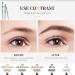 Blapee Eyebrow Pencil Blapee Waterproof Makeup Eyebrow Pen Blapee Eyebrow Microblading Pen Micro 4 Point Brow Pen (01#-2pcs) - Buy Online on GoSupps.com