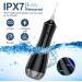 Portable Water Flosser for Teeth - Rechargeable Oral Irrigator with 260ML Tank 6 Modes & IPX7 Waterproof for Home & Travel (Black - Buy Online on GoSupps.com