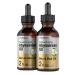 Abyssinian Oil 4 fl oz | Hair and Skin Oil | 2 Pack of 2oz | Paraben, SLS and Fragrance Free | from Crambe Abyssinica Seed | By Horbaach