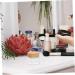 HONMEET Glass Jar Containers with Lids Glass Container with Lid Makeup Container Terrarium Fogger Terrariums Small Jar with Lid Body Butters Wood With Cover Travel Small Container - Buy Online on GoSupps.com