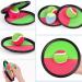 Epchoo Velcro Game Set | 4 Paddles & 6 Balls for Kids - Perfect for Indoor & Outdoor Fun Parties & Gardens (Red) - Buy Online on GoSupps.com