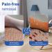 Conkote Pain-Free Removal Silicone Tape 1 x 5 Yards - 6 Rolls | Strong Hold, Hypoallergenic Formula | Sensitive Skin Friendly - Buy Online on GoSupps.com