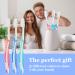 Newday Nano Toothbrushes - Soft Bristle Silicone Travel Set for Sensitive Teeth & Gums | Individually Wrapped | 3 Box Multi-Color - Buy Online on GoSupps.com