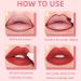Buy 3 Colors Lip Stain Pen - Long Lasting Matte Lip Tint & Waterproof Lip Makeup | International Shipping Available - Buy Online on GoSupps.com