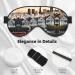 San Francisco Print Soft Eye Mask - Comfortable Sleep Mask for Travel & Naps | Ideal Eyeshade for Women & Men - Buy Online on GoSupps.com