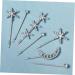 minkissy 5 Sets Fringe Bobby Pin Hair Clips for Teen Girls Star Hair Accessories Hair Barrette Side Clip Goody Hair Clips for Women Wedding Hair Clip Hair Pin Bangs Rhinestone Issue Card - Buy Online on GoSupps.com