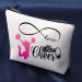 Cheer Make-Up Bag for Girls | Cheerleading Gifts | Follow Your Dreams Cosmetic Bag | Perfect for Cheer Teams & Trainers | Beige Cultural Bag - Buy Online on GoSupps.com