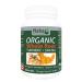 Naka Platinum ORGANIC Whole Root Tumeric - 120 Veggie Caps. BONUS Size (90+30 FREE)