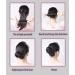 3 Pcs Fast Bun Maker - Magic Hair Donut French Twist Snap Band - Dark Brown - Buy Online on GoSupps.com