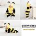 Doladola Unisex Baby Toddler Bee Hooded Cartoon Romper Jumpsuit | 3.5-4.5 Years Infant Sleepsuits Outfit - Buy Online on GoSupps.com