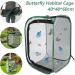 Butterfly Habitat Net Collapsible Insect Bug Habitat Cage Catcher Net Plant Cage Pop-up for Kids/Toddler Catching Crickets/Firefly/Caterpillars - Buy Online on GoSupps.com