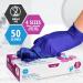 Med Pride Nitrile Medical Exam Gloves - Pack of 50 Medium, Disposable, Powder & Latex-Free for Doctors, Nurses, Hospital & Home Use - Buy Online on GoSupps.com
