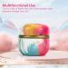 Lionvison Baby Powder Can - Travel Container for Body Powder | Soft Quaste Box for Talc & Loose Powder - Colorful & Convenient for Home & Travel - Buy Online on GoSupps.com
