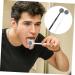 Partykindom Tongue Cleaning Brush - 2 Pack | Plastic Oral Hygiene Tools for Effective Mouth Care | 18.5x3.5cm - Buy Online on GoSupps.com