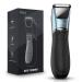 Body Hair Trimmer for Men - Electric Ball Shaver Razor for Pubic Groin Hair Grooming with Built-in LED Light and Mirror, Ceramic Blade, No Pulls, No Cuts, Waterproof Wet/ Dry Cordless Use