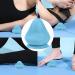 Eruceky Two-Part Trigger Point Presser Massager Set - Fascia Ball with Suction Cup for Muscle Pain Relief in Back Neck Arms & Shoulders - Blue - Buy Online on GoSupps.com