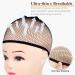 MORGLES 6pcs Black Mesh Net Wig Caps - Weaving Hair Net for Close End Fishnet Wig Cap - Buy Online on GoSupps.com