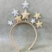 Glitter Star Headband Cute Star Hair Hoop Headwear Party Crown Tiara Headpiece Sparkly Toddler Sequin Hairbow Gift Hair Band for Kids Women Christmas Holiday Festival Birthday - Buy Online on GoSupps.com