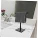 Alipis Towel Bar Towel Standing Bar Bathroom Towel Stand Towel Storage Rack Can Move Towel Rack 32X27.3X14CM Black - Buy Online on GoSupps.com