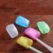 UKD Pulabo 5Pcs Travel Toothbrush Head Covers - Compact & Reusable Plastic Cases in Random Colors for Easy Travel - Buy Online on GoSupps.com