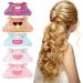 FEIlei Colorful Hair Claw Clips Non-Slip Hair Jaw Clamps Cute Hair Catch with Barrettes Strong Hold Hairpin for Girls - Buy Online on GoSupps.com
