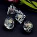 PJOY Clear Rainbow DND Dice Set - 7PCS Iridescent Resin Polyhedral RPG Game Dungeons and Dragons Gifts - Buy Online on GoSupps.com