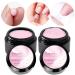 U-shinein 2x10ml solid nail glue gel pink nail glue gel for press on nails acrylic nails tips glue gel solid gel polish nail art glue gel need longer nail cure 2*pink