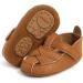 RVROVIC Baby Sandals | Soft Anti-Slip Sole Infant Outdoor Shoes | 0-6 Months, Brown - Buy Online on GoSupps.com