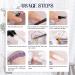 ROSALIND Clear Acrylic Poly Extension Gel Kit - 2PCS 60ml Poly Nail Gel Set for Nail Builder & Art Decoration - Easy DIY with UV Lamp - Buy Online on GoSupps.com