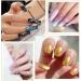 Yueshop Art Liner Gel Nail Polishes Set Painting Soak Off Gel Nail Varnish Set 3x 8 ml Gel Nail Polish Gold Silver White Collection Drawing UV LED Gel Liner Polish Pen Tool For Manicure Art Salon Gold White Silver - Buy Online on GoSupps.com